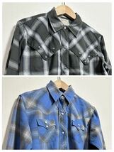 50~60s Ladies vintage H BAR C Western shirt ヴィンテージ エイチバーシー ウエスタンシャツ 古着 ２枚セット チェック柄_画像3