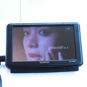 Kenwood ケンウッド カーナビ ポータブルナビゲーション ココデス 5V型 EZ-550 2022年製 ナビ・ワンセグのみ動作確認済 現状品 ジャンク扱