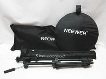 NEEWER UNPLUGGED STUDIO 撮影機材 まとめ softbox ソフトボックス65cm 90cm レフ版 傘 アンブレラ 三脚 カメラ周辺機器 全8点 現状品 _画像1