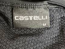 HS366 カステリ CASTELLI ビブタイツ 裏起毛 Mサイズ 黒_画像7