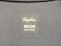 HU599 ラファ Rapha PRO TEAM LONG SLEEVE TRAINING JERSEY 長袖 サイクルジャージ 黒 グレー M_画像7