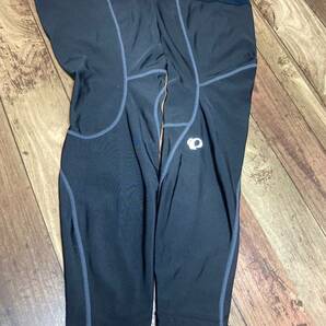 HS151 パールイズミ PEARLiZUMi 裏起毛 レッグウォーマー 黒 Lの画像1