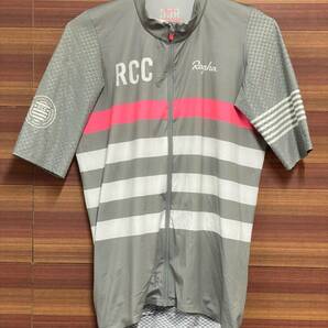 HT980 ラファ Rapha RCC PRO TEAM AERO JERSEY 半袖 サイクルジャージ グレー L ※染みの画像1