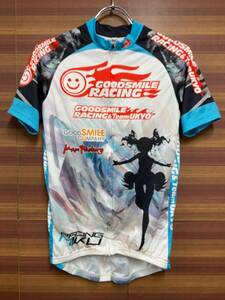 HU363 GSR Gear 半袖 サイクルジャージ 総柄 M グッドスマイルレーシング GOODSMILE RACING レーシングミク 2014 初音ミク 痛ジャージ