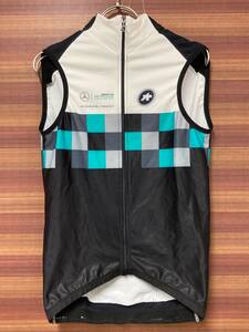 HS917 アソス assos IG WORKS TEAM VEST EVO8 サイクルベスト ジレ 白 M 裏起毛