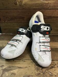 HS304 シディ SIDI S-FIT EU41 SPD-SL ビンディングシューズ 白