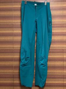 HU536 ラファ Rapha WOMEN'S TRAIL LIGHTWEIGHT PANTS サイクルパンツ 緑 S レディース