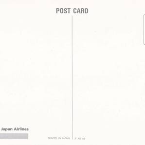 JAL MD-11 ポストカード 絵はがき BOEING 日本航空 飛行機 航空機 マクドネル・ダグラス の画像2