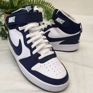 【860】ナイキ　NIKE CD7782-107 コートバーロー　MID D2 GS ブルーボイド　サイズ6Y 24cm 美品