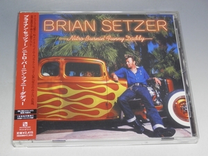 ☆ BRIAN SETZER ブライアン・セッツァー NITRO BURNIN' FUNNY DADDY ニトロ・バーニン・ファニー・ダディー 帯付CD TFCK-87313