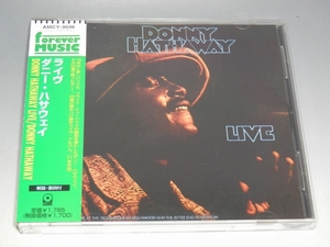 ☆ DONNY HATHAWAY ダニー・ハサウェイ LIVE ライヴ 帯付CD AMCY-3036