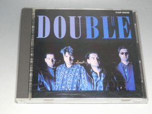 ☆ DOUBLE ドゥーブル BLUE ブルー 国内盤CD P33P-20038/*ジャケット・ライナーよごれあり