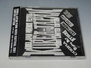 KOREA-JAPAN PUNK ROCK FESTIVAL 2001 LIMITED EDITION 帯付CD 