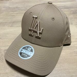 NEW ERA LA ニューエラ ロサンゼルス ドジャース キャップ ライトブラウン