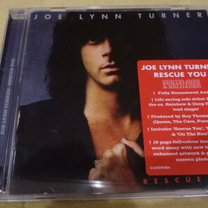 輸入盤  JOE LYNN TURNER / RESCUE YOU ジョー・リン・ターナー/レスキュー・ユー  リマスター  RAINBOW DEEP PURPLEの画像1