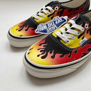 新品 VANS バンズ アナハイム ファクトリー ANAHEIM オーセンティック 44DX スニーカー 29㎝ US企画 FLAME フレイム ファイヤー 送料無料の画像4