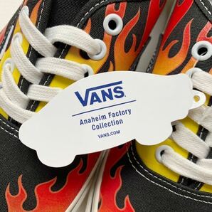 新品 VANS バンズ アナハイム ファクトリー ANAHEIM オーセンティック 44DX スニーカー 28㎝ US企画 FLAME フレイム ファイヤー 送料無料の画像8