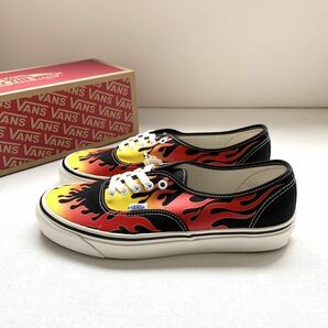 新品 VANS バンズ アナハイム ファクトリー ANAHEIM オーセンティック 44DX スニーカー 28㎝ US企画 FLAME フレイム ファイヤー 送料無料の画像2