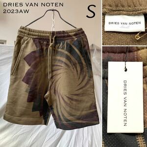  new goods 2023AW Dries Van Noten DRIES VAN NOTEN graphic print sweat shorts HABOR short pants shorts S