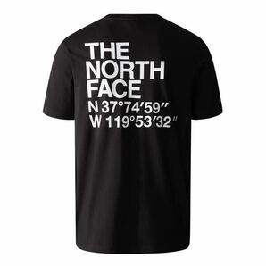 XXL 新品 ノースフェイス THE NORTH FACE COORDINATES TEE ロゴ ハーフドーム 座標 半袖 Tシャツ 黒 メンズ 海外企画 日本未入荷 送料無料の画像8