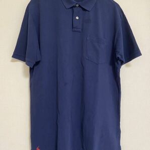 POLO RALPH LAUREN / Big Fit Poloラルフローレン ポロシャツ 半袖 ネイビー Sサイズの画像1