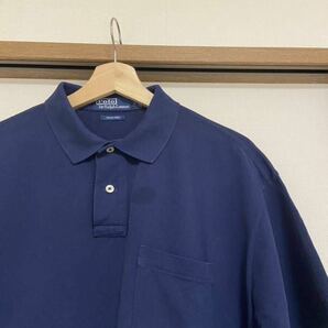 POLO RALPH LAUREN / Big Fit Poloラルフローレン ポロシャツ 半袖 ネイビー Sサイズの画像2