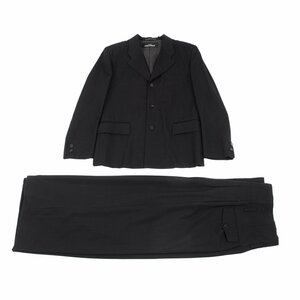 トリココムデギャルソンtricot COMME des GARCONS ウールギャバセットアップ 黒M位