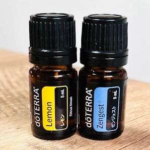 doTERRA ドテラ　ゼンジェスト& レモン　2本セット　★プレゼント付き★