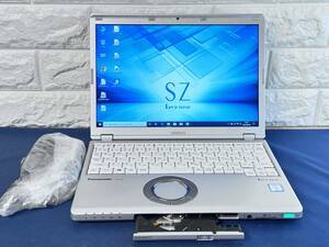 【★2017年DVDモデル 超美品】 Panasonic Let's note CF-SZ6RDQVS /Core i5 7300U/8GBメモリ＋256GB・SSD/12.1型/DVDマルチ/FULL HD　　