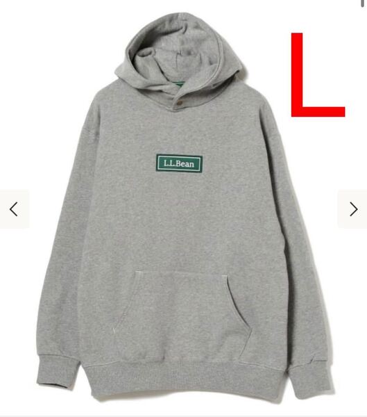 L グレー L.L.Bean × BEAMS 別注 Bean's GreenLabel Sweat Hoodie ビームス コラボ フーディ パーカー L.L.ビーン