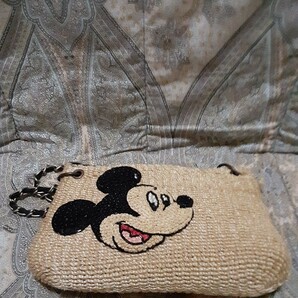 ビームスボーイ×ディズニーミッキーマウス BEAMS BOY×Disney Mickey Mouse 編み込み/ハンドバッグの画像5