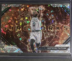 Jayson Tatum Panini Prizm Fastbreak Fireworks Disco Prizm NBA カード 2023/24