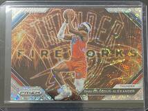 Shai Gilgeous Alexander Panini Prizm Fastbreak Fireworks Disco Prizm NBA カード 2023/24_画像1