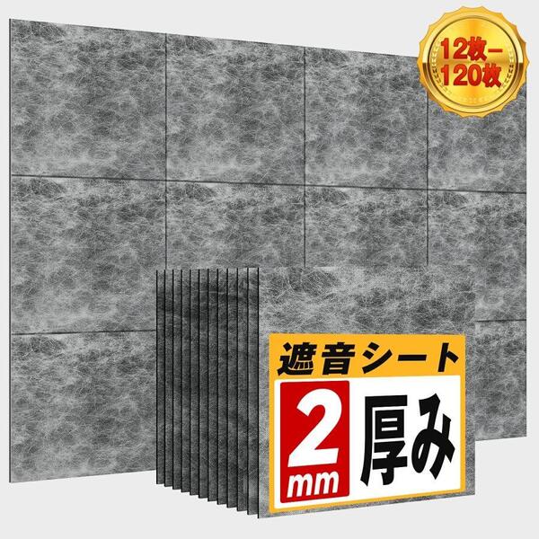 【新品・未使用】遮音シート(12枚)