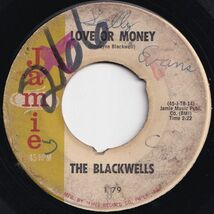 Blackwells Love Or Money / Big Daddy And The Cat Jamie US 1179 206432 R&B R&R レコード 7インチ 45_画像1