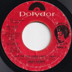 James Brown Get On The Good Foot Polydor US PD 14139 206479 SOUL FUNK ソウル ファンク レコード 7インチ 45