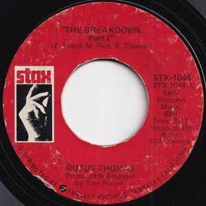 Rufus Thomas The Breakdown / Do The Funky Penguin Stax US STX-1044 206501 SOUL FUNK ソウル ファンク レコード 7インチ 45