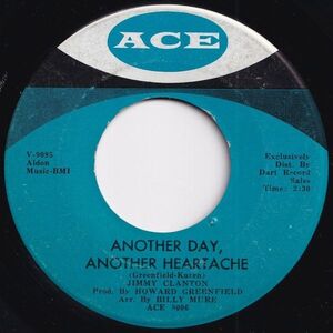 Jimmy Clanton Another Day, Another Heartache / This Endless Night Ace US 8006 206512 R&B R&R レコード 7インチ 45