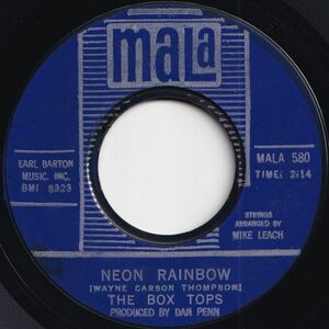 Box Tops Neon Rainbow / Everything I Am Mala US 580 206525 ROCK POP ロック ポップ レコード 7インチ 45