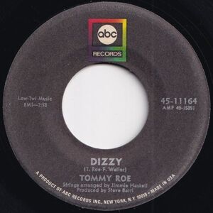 Tommy Roe Dizzy / The You I Need ABC US 45-11164 206541 ROCK POP ロック ポップ レコード 7インチ 45