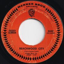 Freddy Cannon Action / Beachwood City Warner Bros. US 5645 206538 R&B R&R レコード 7インチ 45_画像2