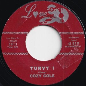 Cozy Cole Turvy I / Turvy II Love US 5013 206556 JAZZ ジャズ レコード 7インチ 45