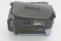 [キ MAB18]再生OK SONY DCR-TRV22 ライトブルー デジタルビデオカメラ ソニー ミニDV miniDV Handycam ハンディカム_画像4