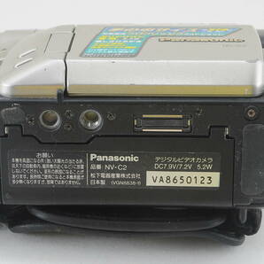 [キ MAB25]動作品 Panasonic デジタルビデオカメラ miniDV NV-C2 パナソニック ミニDV デジカム DIGICAMの画像5
