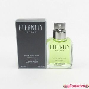  Calvin Klein Eternity for men 100ml EDT unused Z