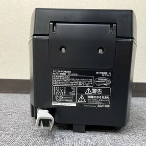 【DK-23508】１円～ IRIS OHYAMA アイリスオーヤマ IHジャー炊飯器 RICE COOKER RC-IL50-B ブラック 2023年製 保証書有 数回使用品 現状品 の画像5