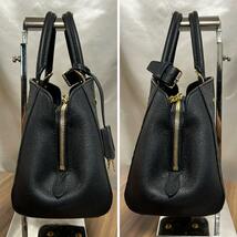 ★美品★Louis Vuitton ルイヴィトン ハンドバッグ モンテーニュBB M41053 ブラック ノワール アンプラント ゴールド金具_画像3