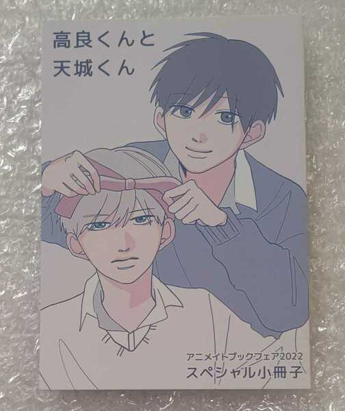 はなげのまい アニメイト ブックフェア2022 高良くんと天城くん スペシャル小冊子