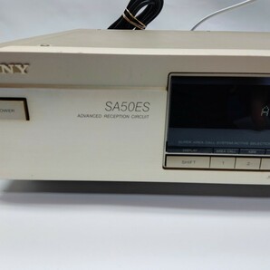 【ジャンク】 SONY ST-SA50ES ソニー FM AM ステレオチューナーの画像3