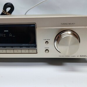 【ジャンク】 SONY ST-SA50ES ソニー FM AM ステレオチューナーの画像2